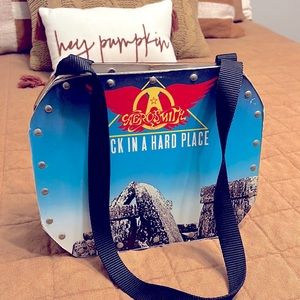 Vintage Aerosmith record bag. Rock in a Hard place. In great condition.